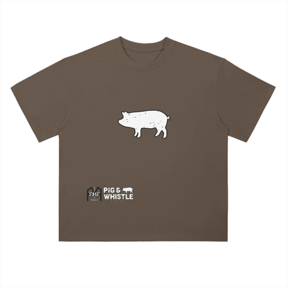 “Piggy” (Inverted) Drop Shoulder T-Shirt