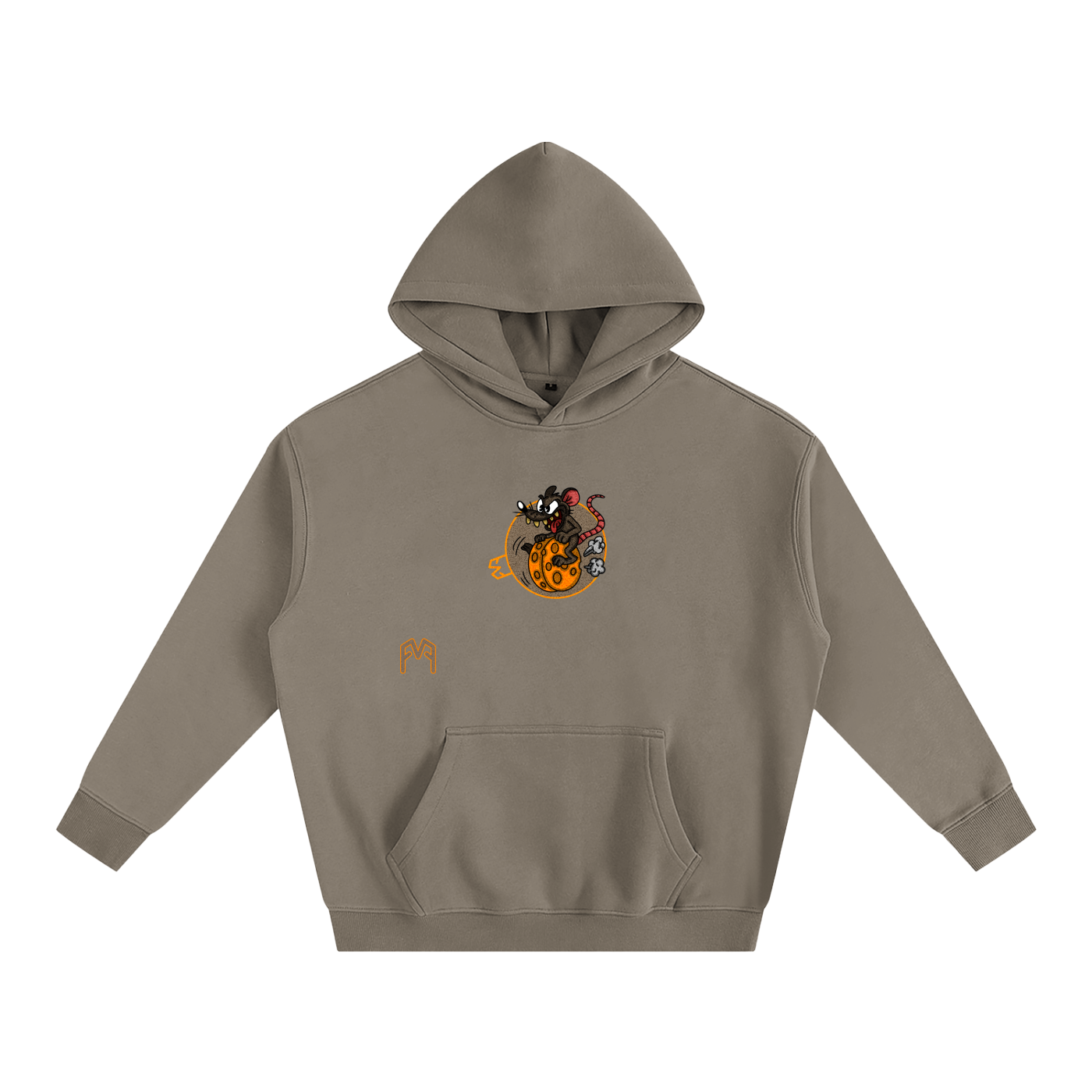 “Wheely Cheesy” Oversize Hoodie