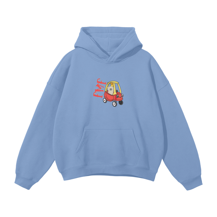 “We Drive” Oversized Fleece Hoodie