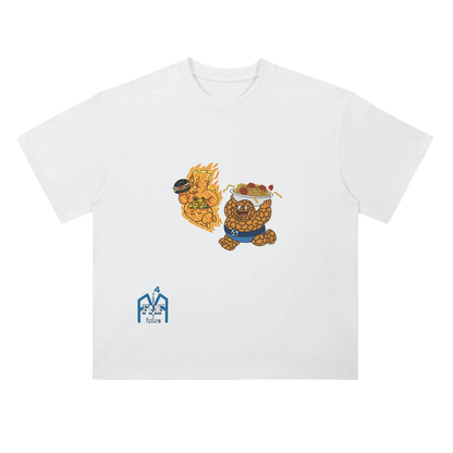 “Hungry Duo” Drop Shoulder T-Shirt