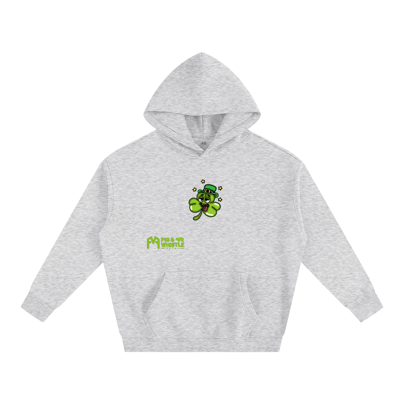 “Unlucky Clover” Oversize Hoodie