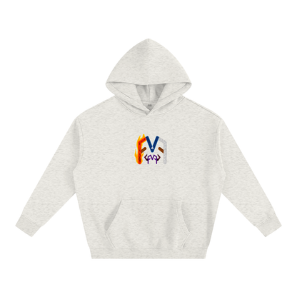 “Cosmic Rays” Oversize Fleeced Hoodie