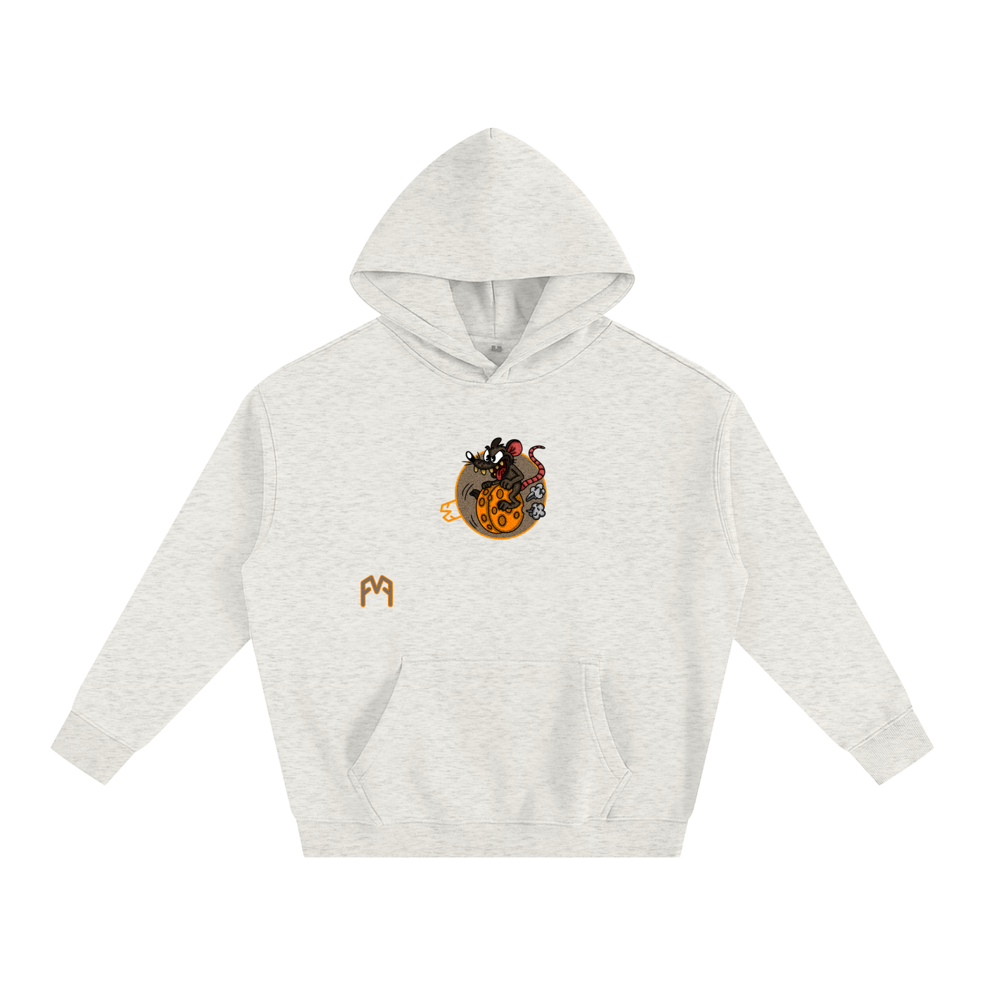 “Wheely Cheesy” Oversize Hoodie