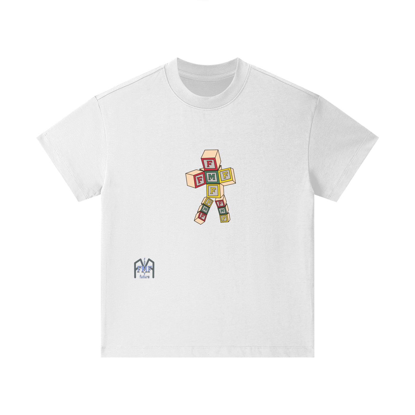 “Block Man” Kids T-Shirt
