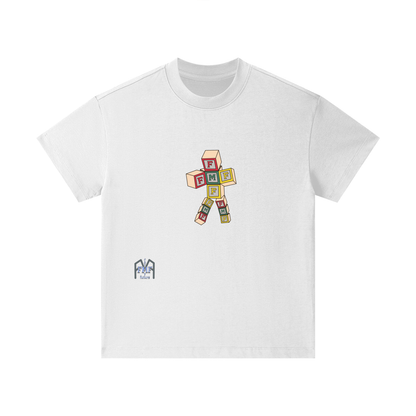 “Block Man” Kids T-Shirt