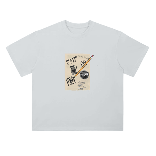 “Doodles” Drop Shoulder T-Shirt