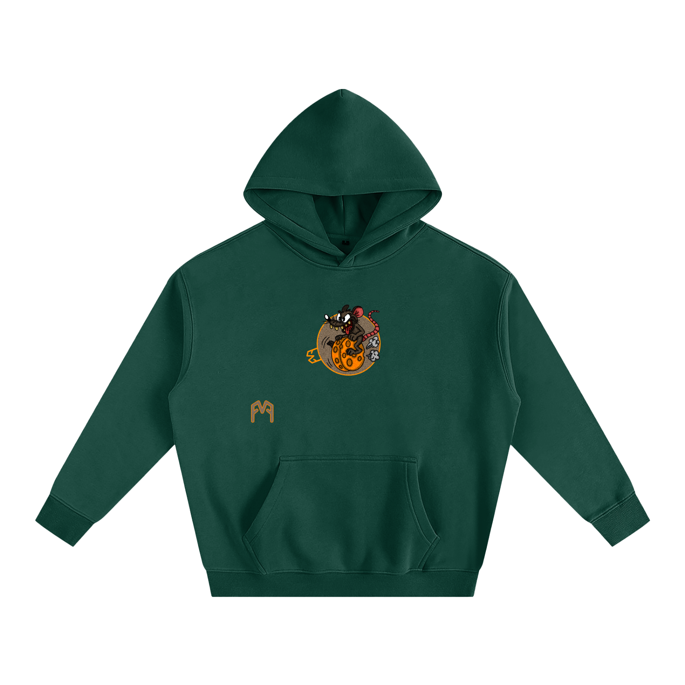 “Wheely Cheesy” Oversize Hoodie