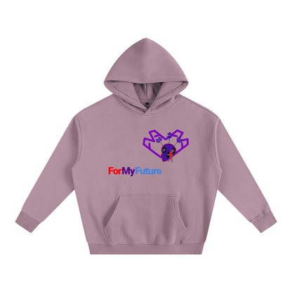 “Purple Heart” Oversize Hoodie