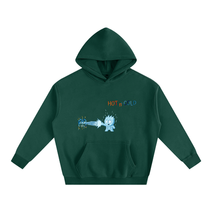 “Cold” Oversize Fleeced Hoodie