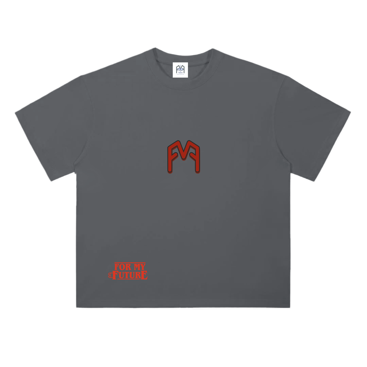 “Upside Down” Drop Shoulder T-Shirt