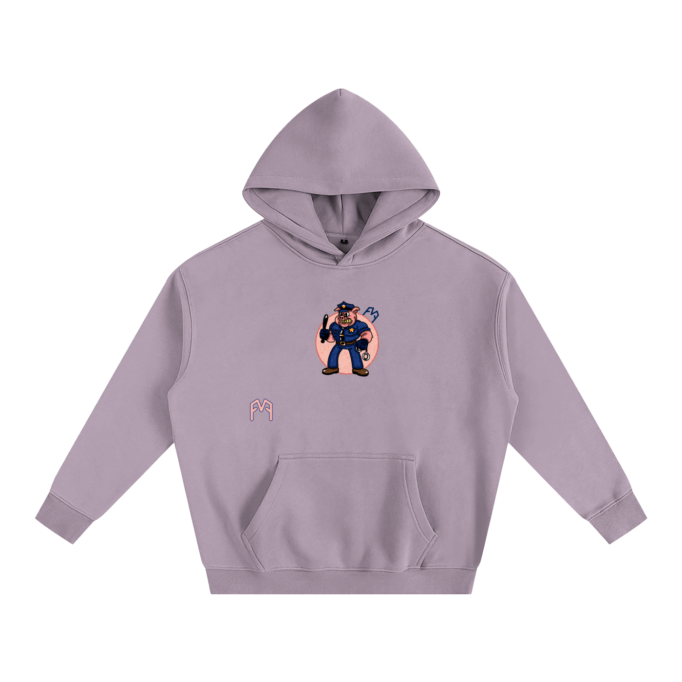 “Patrol Pig” Oversize Hoodie