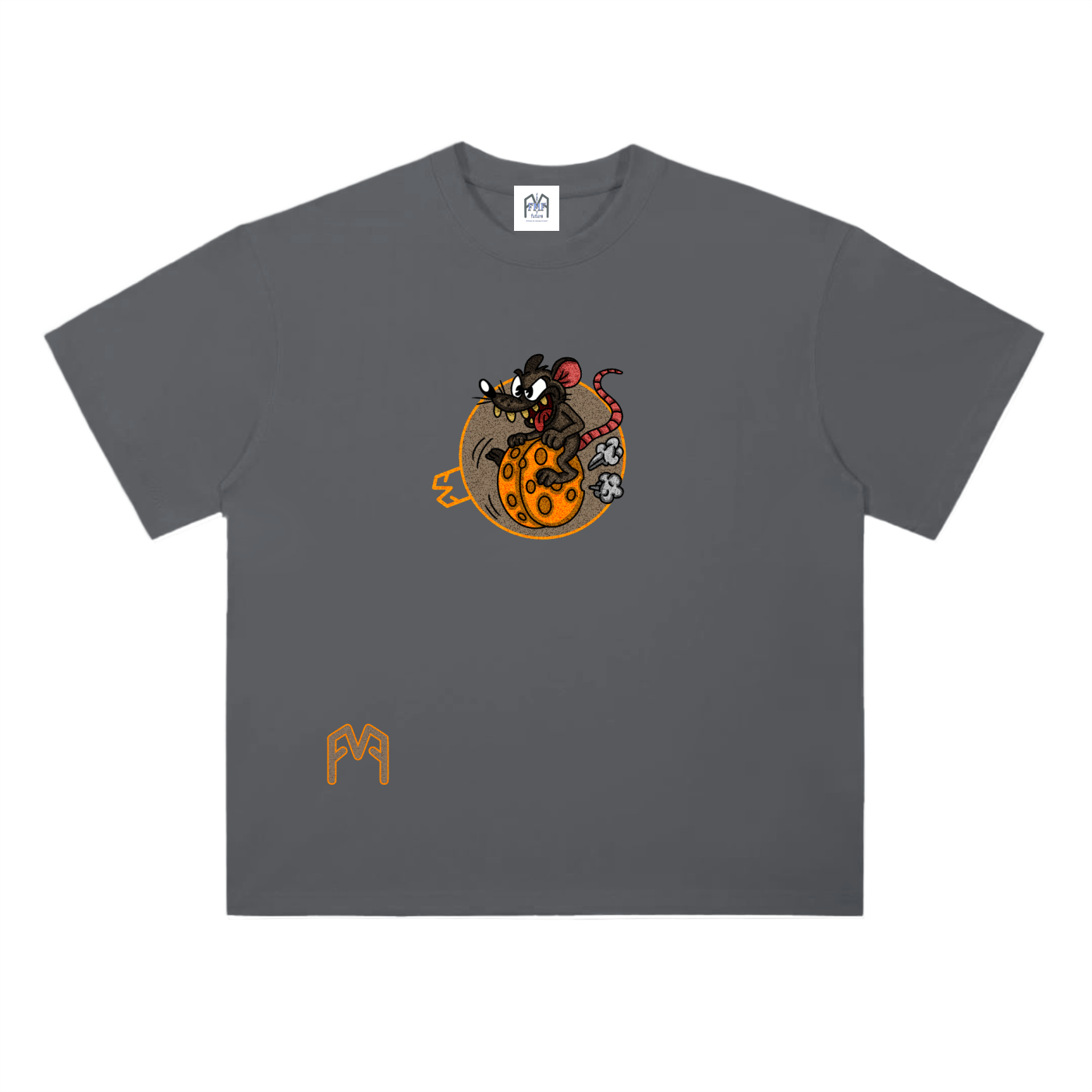 “Wheely Cheesy” Drop Shoulder T-Shirt