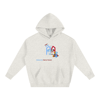 “Super Teddy” (X-Ray) Oversize Fleeced Hoodie
