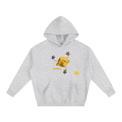 “Revolving” Oversize Fleeced Hoodie
