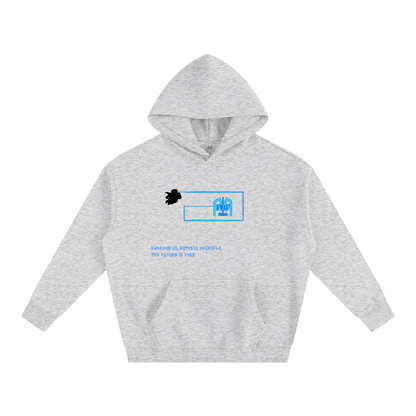 “Ice Vision” Oversize Fleeced Hoodie