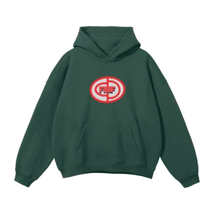 “IDWTBH” Oversized Fleece Hoodie