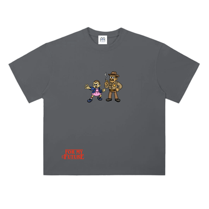 “Like Papa” Drop Shoulder T-Shirt