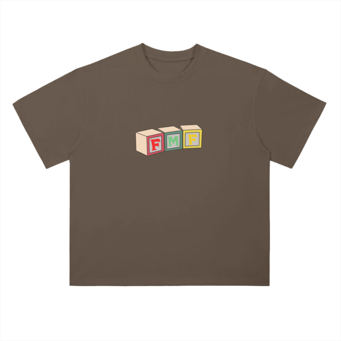 “Building Blocks #2” Drop Shoulder T-Shirt