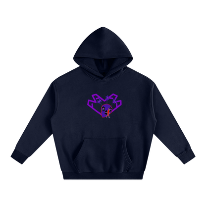 “Purple Heart” Oversize Hoodie