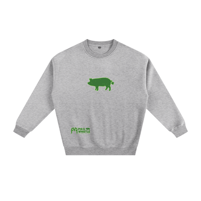 “St.Pat’s Piggy” Fleeced Sweatshirt