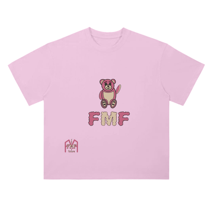 “Pink Bear” Drop Shoulder T-Shirt