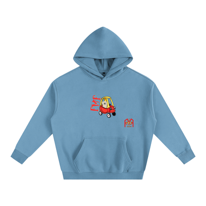 “We Drive” Oversize Fleeced Hoodie