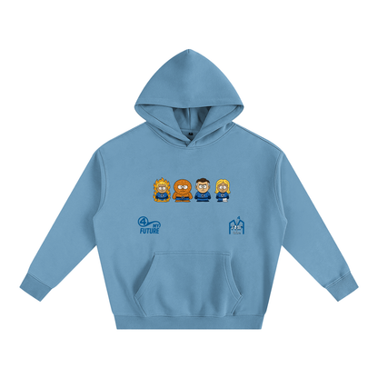 “Fantastic Four” Oversize Fleeced Hoodie