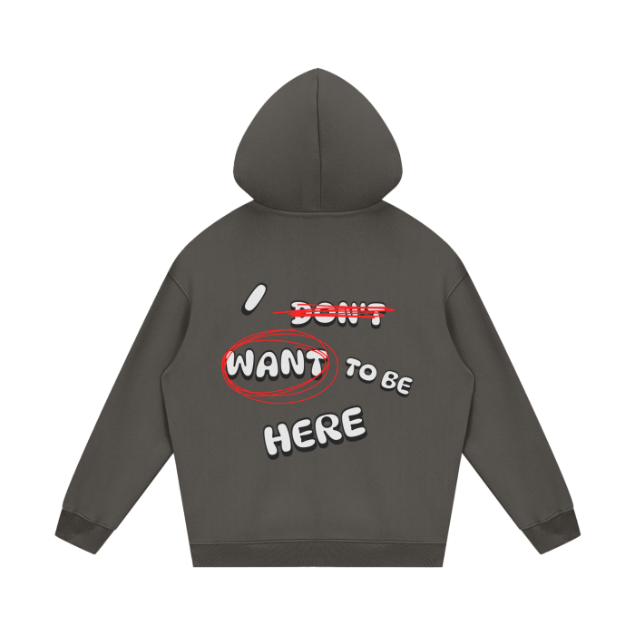 “IDWTBH” Fleece Hoodie