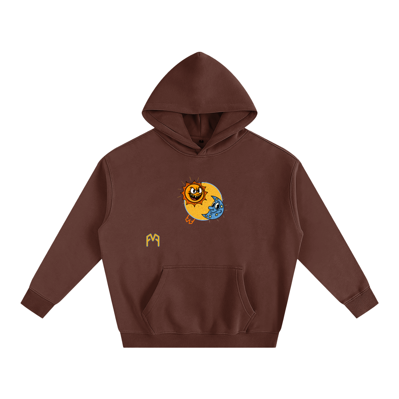 “Sol & Luna” Oversize Hoodie
