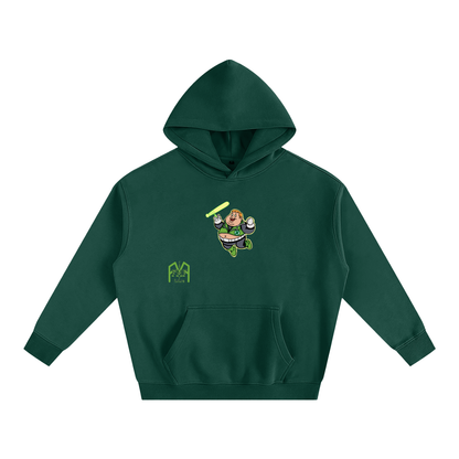 “Fat Gardener” Oversize Fleeced Hoodie
