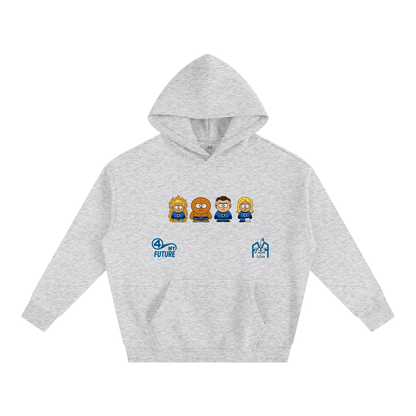 “Fantastic Four” Oversize Fleeced Hoodie